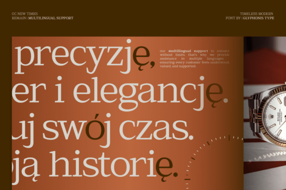 New Times Remain Font PNG with transparent background - Preview 6