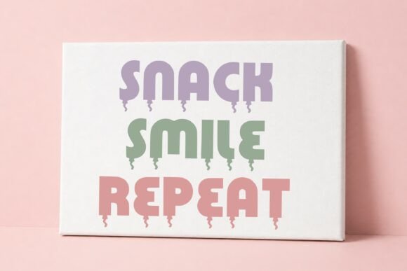 Pastel Balloon Font PNG with transparent background - Preview 4