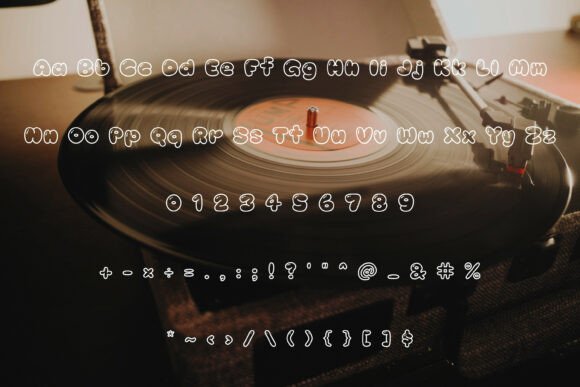 Peachy Soda Font PNG with transparent background - Preview 2
