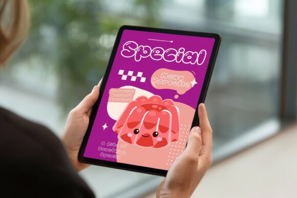 Peachy Soda Font PNG with transparent background - Preview 4