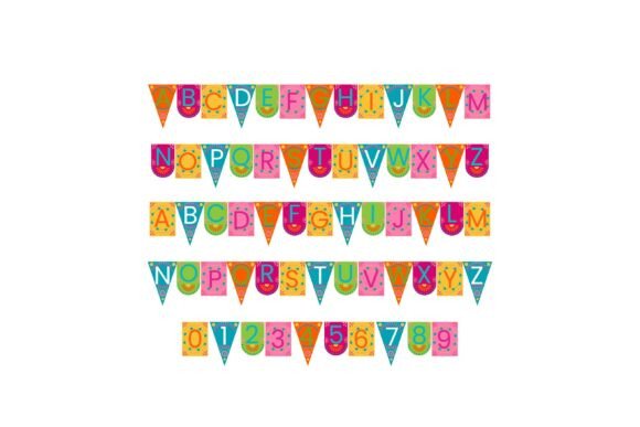 Picado Font PNG with transparent background - Preview 1