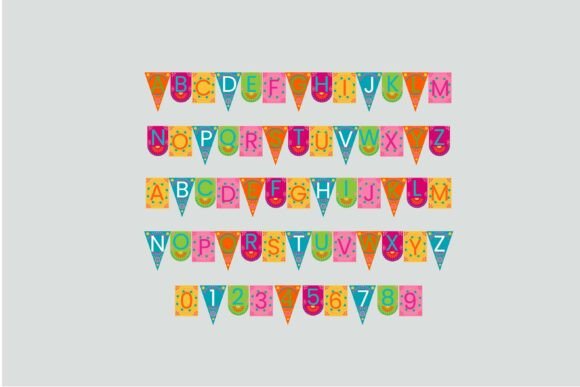 Picado Font PNG with transparent background - Preview 2