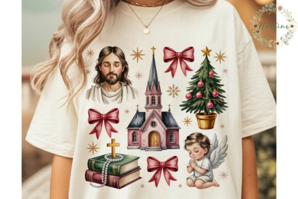 Religious Christmas Elements PNG Clipart Graphic Illustrations By Nastine