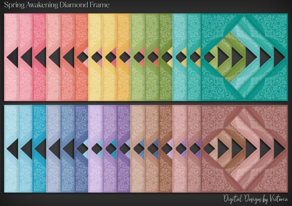 Spring Awakening Diamond Frame