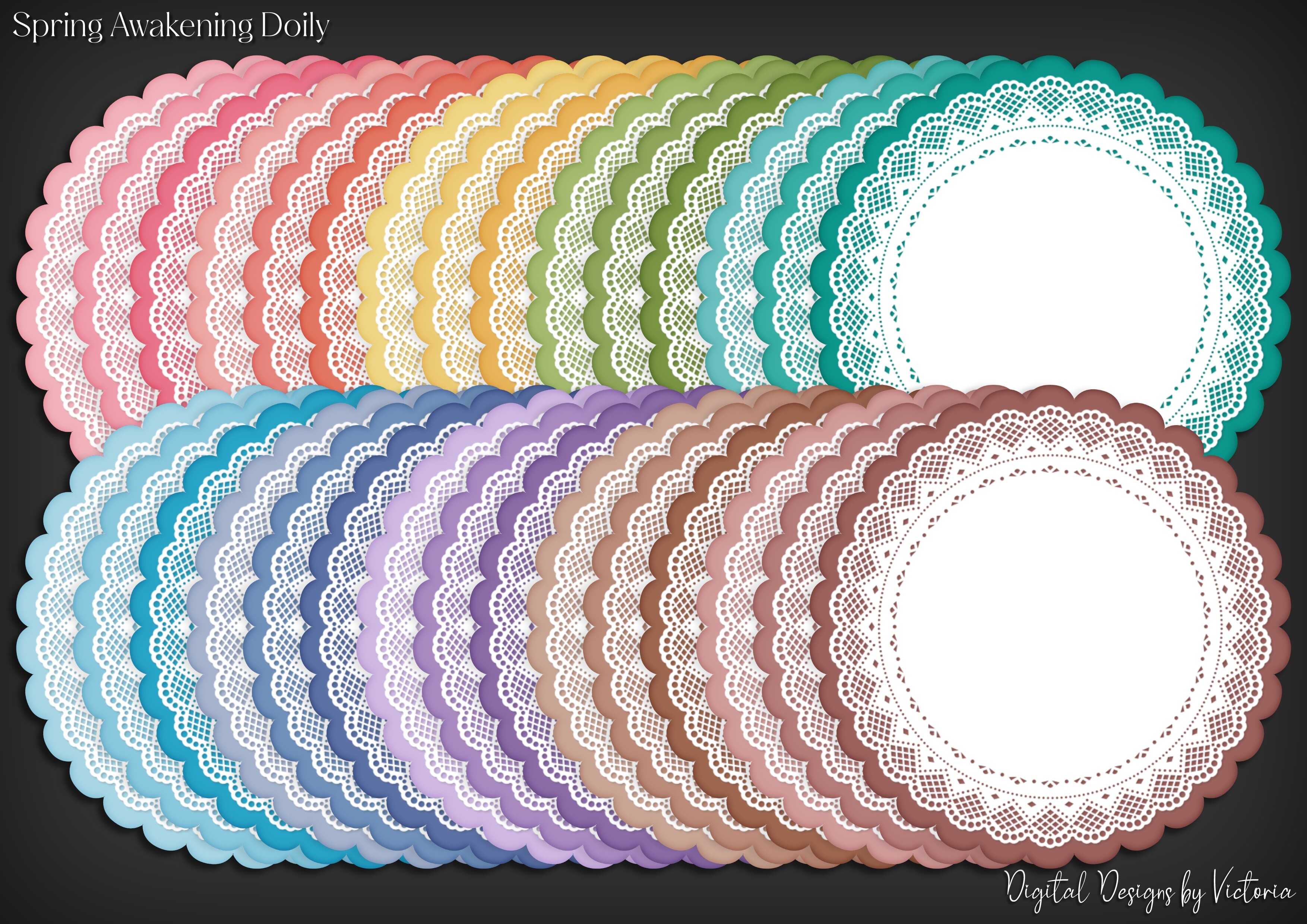 Spring Awakening Doily