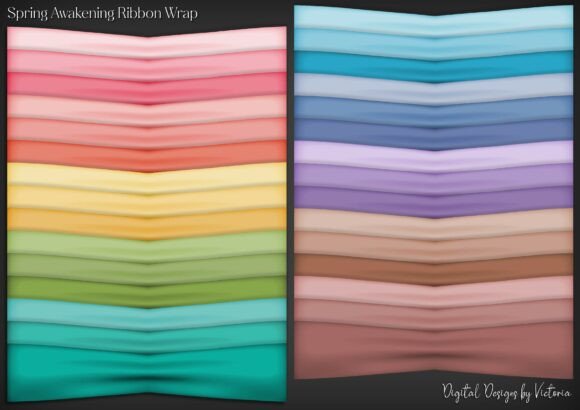 Spring Awakening Ribbon Wrap