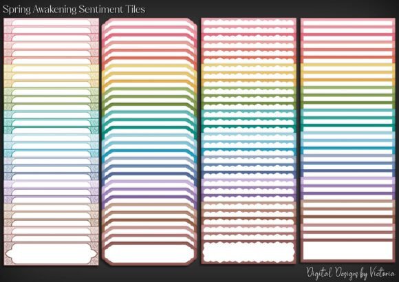 Spring Awakening Sentiment Tiles