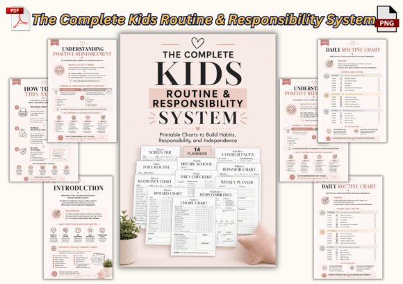 The Complete Kids Routine & Responsibili