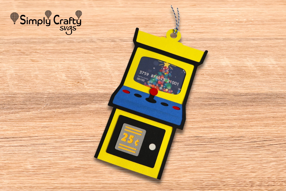 Arcade Gift Card Holder · Creative Fabrica
