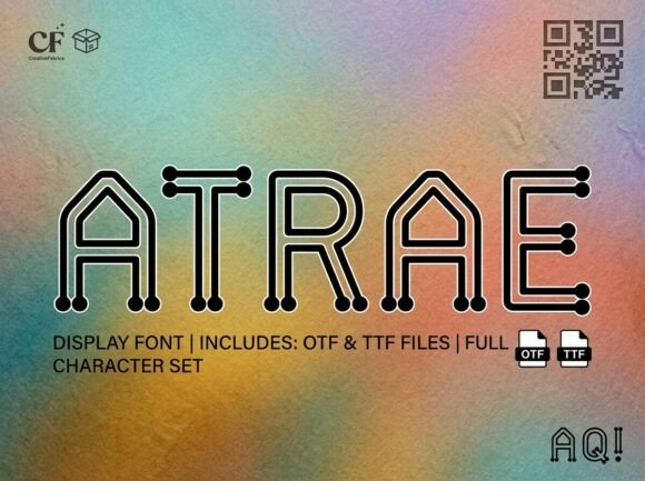 Atrae Font - Preview 1