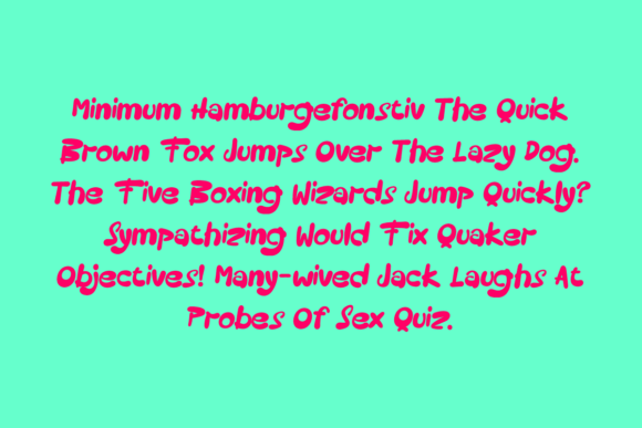 Batzby Font - Preview 4