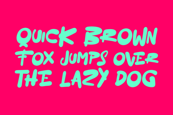 Batzby Font - Preview 5