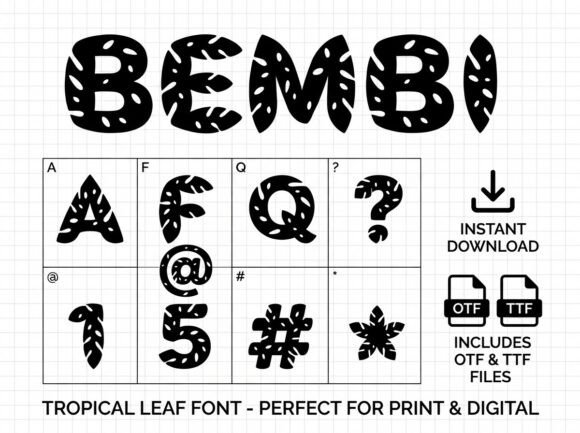 Bembi Font - Preview 1