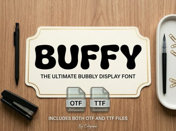 Buffy Font - Preview 1