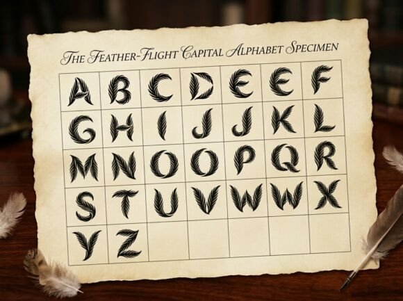 Burns Font - Preview 1