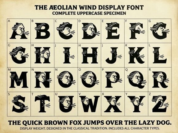 Burst Font - Preview 2