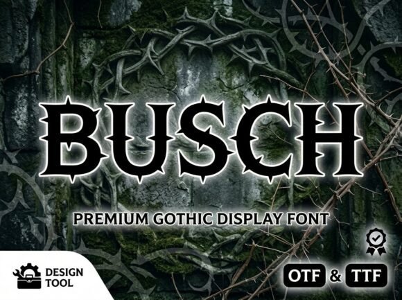 Busch Font - Preview 2