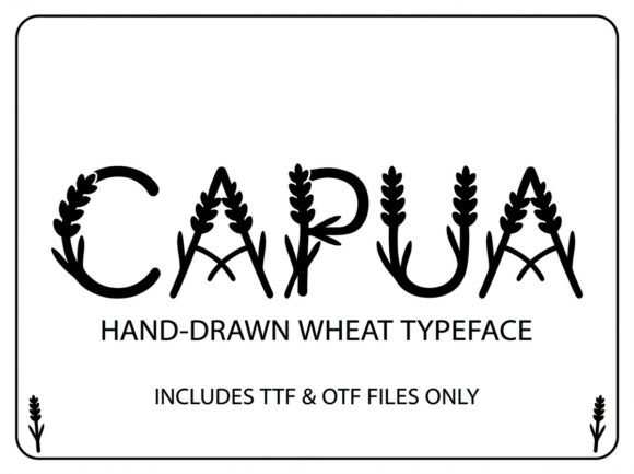Capua Font - Preview 1