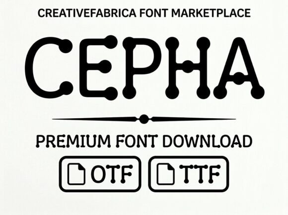 Cepha Font - Preview 1
