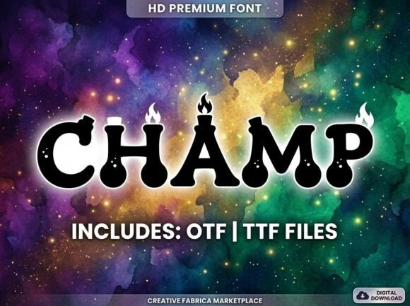 Champ Font - Preview 1