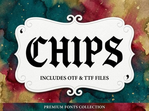 Chips Font - Preview 1