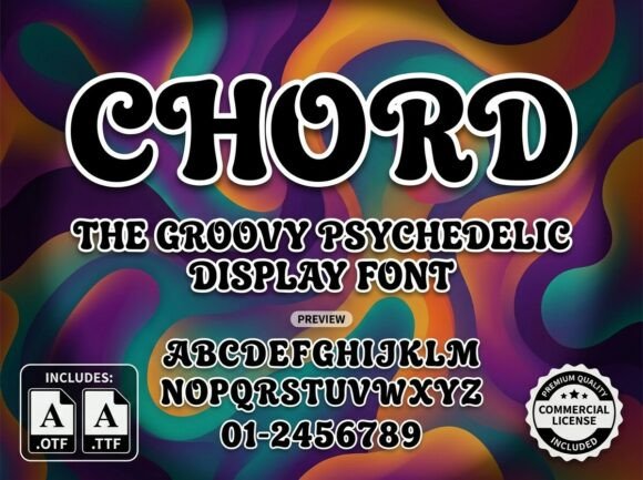 Chord Font - Preview 1