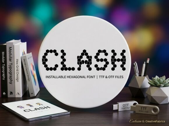 Clash Font - Preview 1