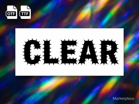 Clear Font - Preview 1