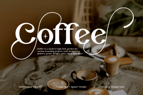 Clotfer Font - Preview 1