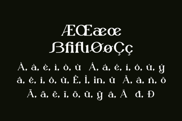 Clotfer Font - Preview 5