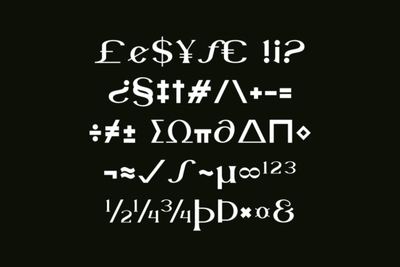 Clotfer Font - Preview 6