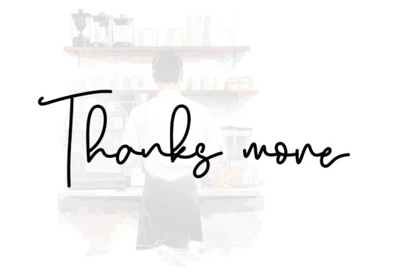 Coffee Barista Font - Preview 4