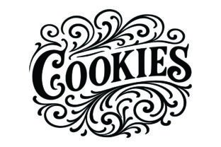 Cookies Label Decorative SVG Graphic by Wozart · Creative Fabrica