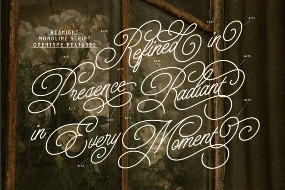 Daintyline Font - Preview 1