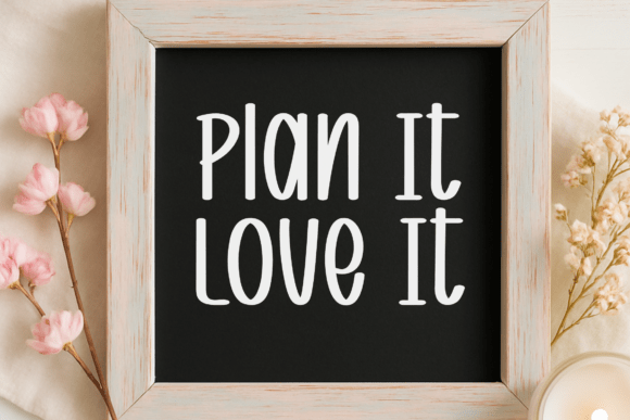 Daisy Calm Font PNG with transparent background - Preview 6