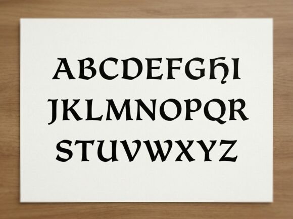 Delic Font PNG with transparent background - Preview 1