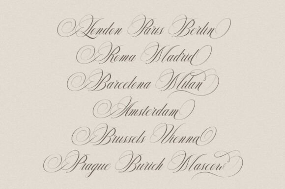 Delighton Script Font - Preview 6