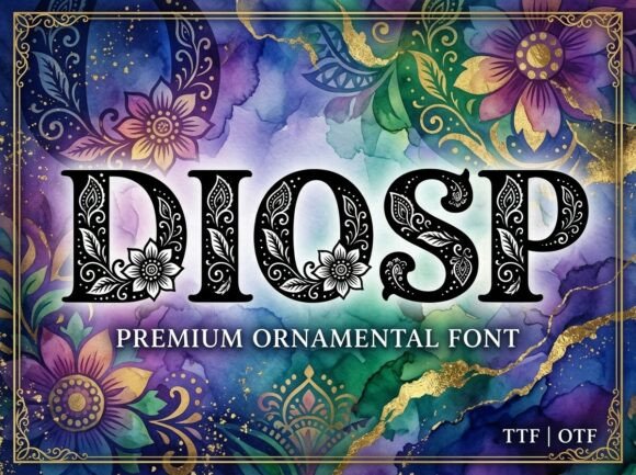 Diosp Font - Preview 1