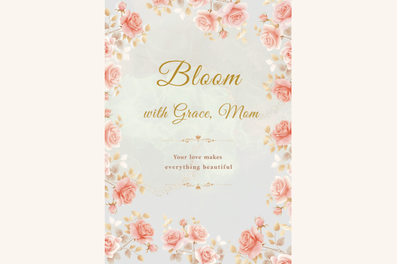 Elegant Floral Mother’s Day Card