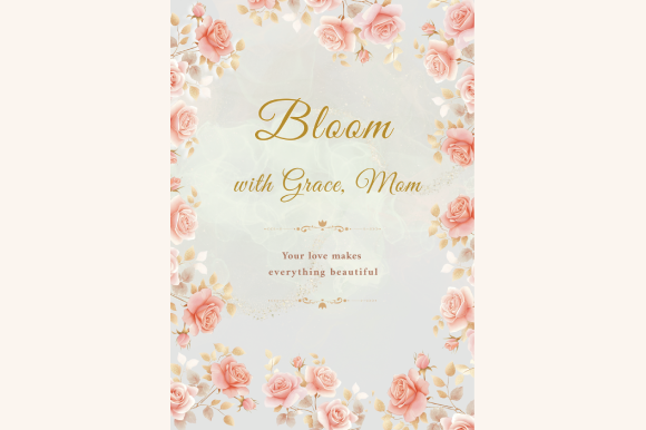 Elegant Floral Mother’s Day Card