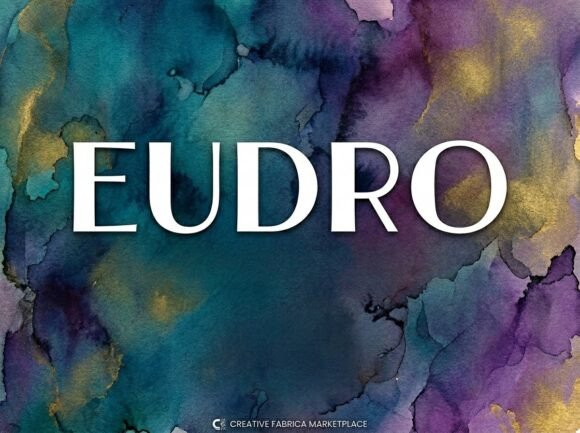 Eudro Font - Preview 2