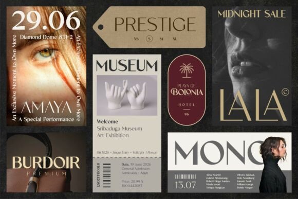 Existo Font PNG with transparent background - Preview 1