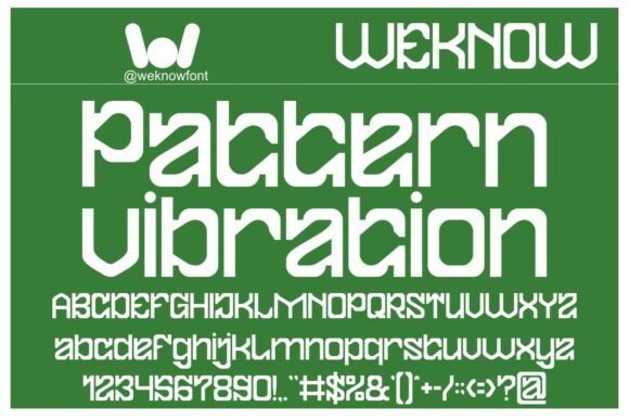 Fractal Consciousness Font PNG with transparent background - Preview 1