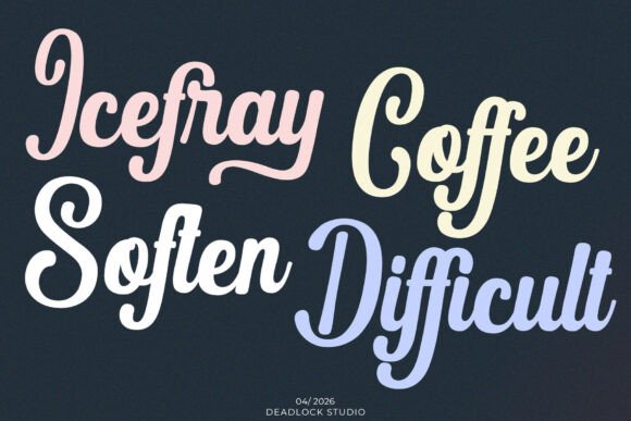 Gallufair Font - Preview 2