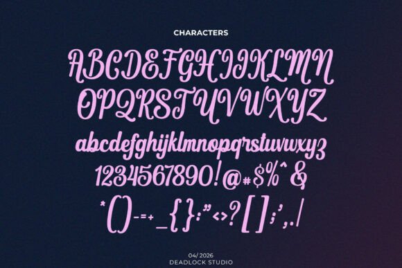 Gallufair Font - Preview 4