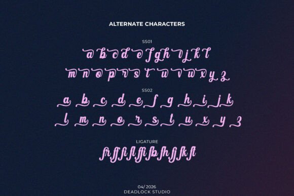 Gallufair Font - Preview 5