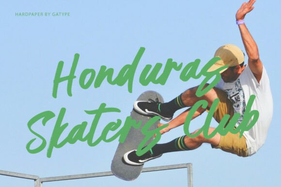 Hardpaper Font - Preview 4
