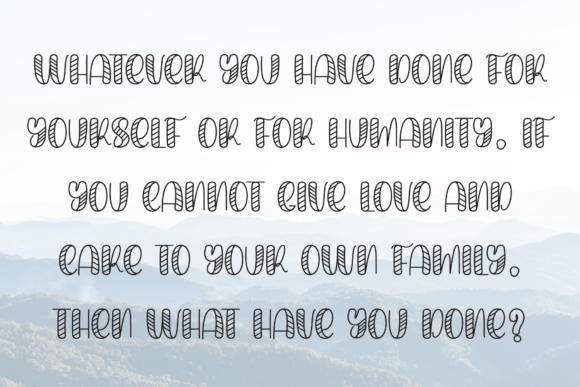 Highland Bookmark Font font preview - 5