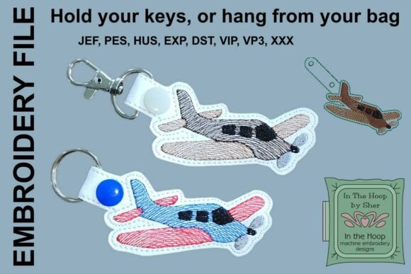 ITH Airplane Key Fob