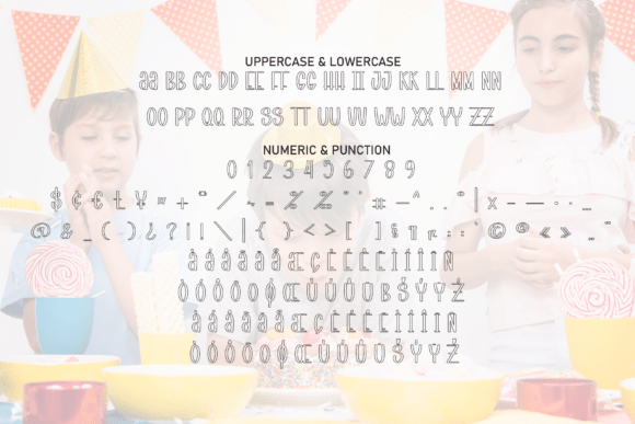 Kids Party Font - Preview 6